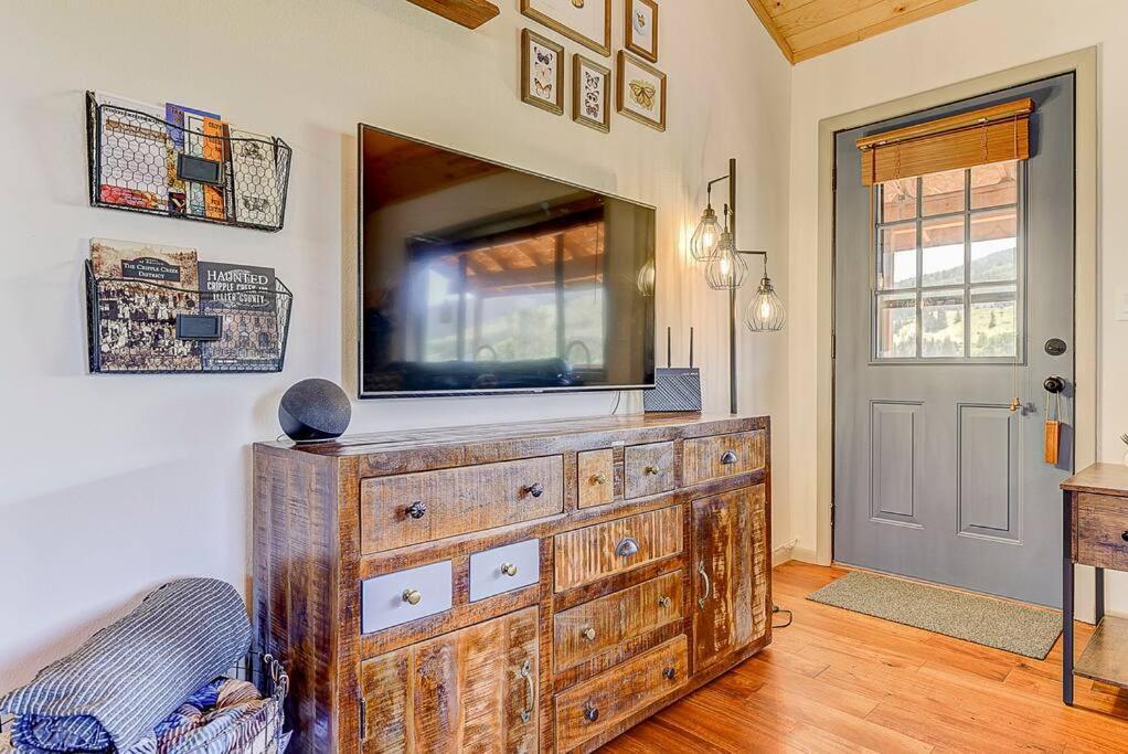 Monarch Landing, A Cozy Cabin W/360 Mountain Views คริปเปิล ครีก ภายนอก รูปภาพ