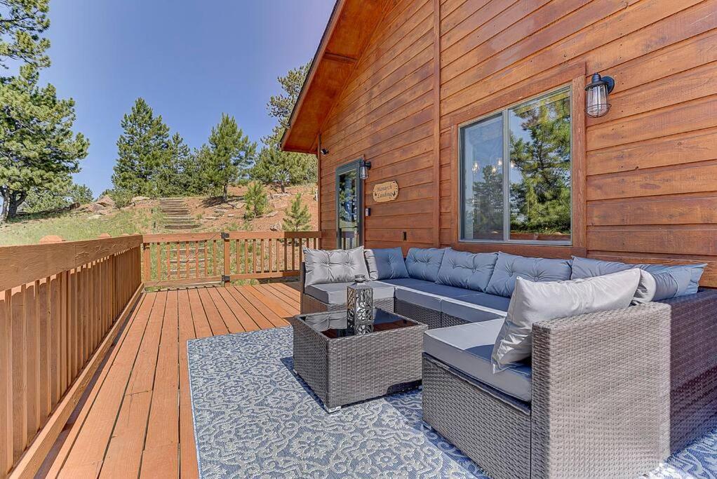 Monarch Landing, A Cozy Cabin W/360 Mountain Views คริปเปิล ครีก ภายนอก รูปภาพ