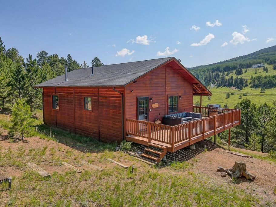 Monarch Landing, A Cozy Cabin W/360 Mountain Views คริปเปิล ครีก ภายนอก รูปภาพ