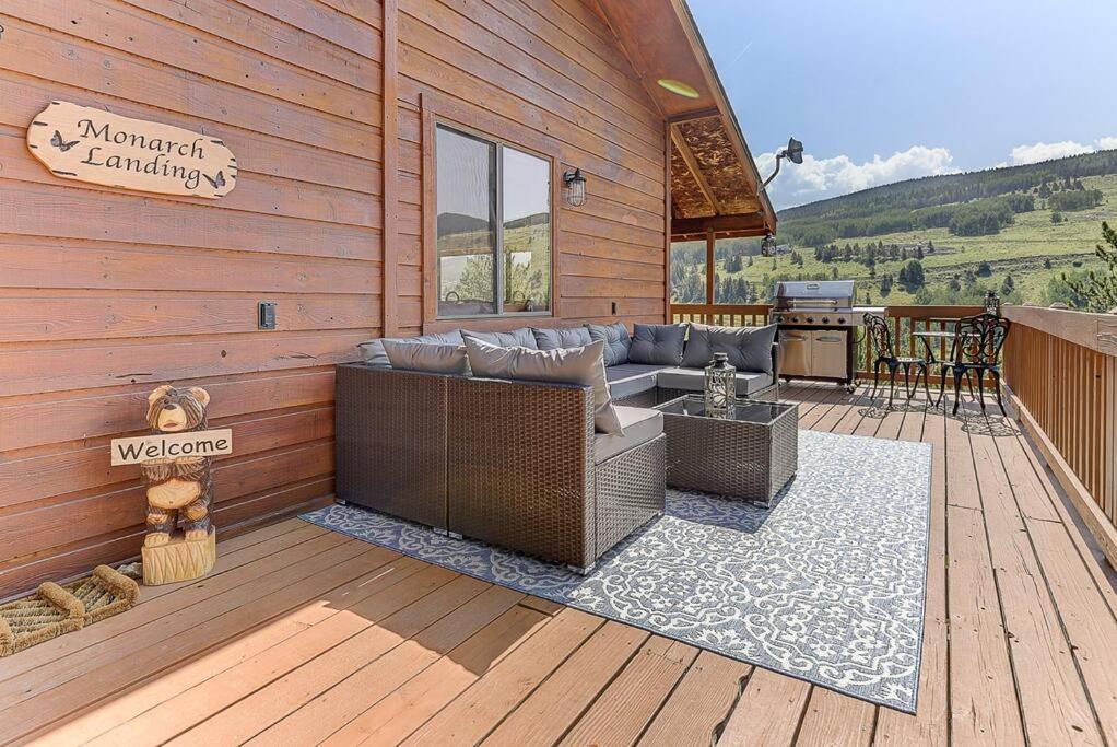 Monarch Landing, A Cozy Cabin W/360 Mountain Views คริปเปิล ครีก ภายนอก รูปภาพ