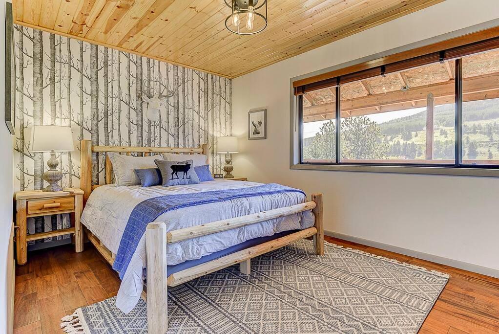 Monarch Landing, A Cozy Cabin W/360 Mountain Views คริปเปิล ครีก ภายนอก รูปภาพ