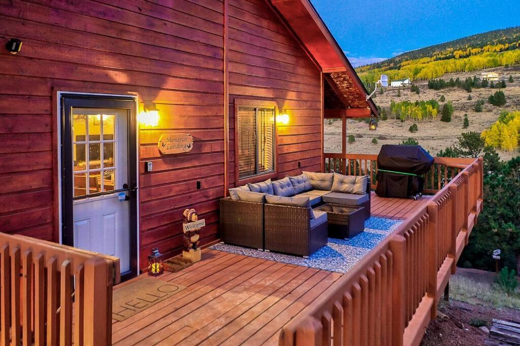 Monarch Landing, A Cozy Cabin W/360 Mountain Views คริปเปิล ครีก ภายนอก รูปภาพ