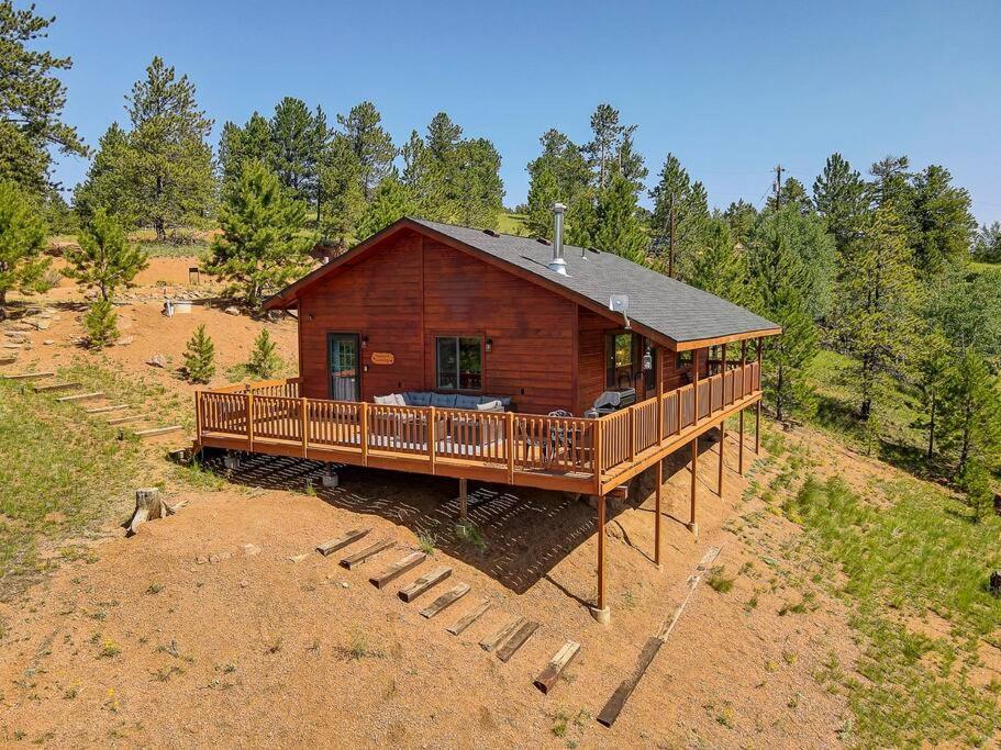 Monarch Landing, A Cozy Cabin W/360 Mountain Views คริปเปิล ครีก ภายนอก รูปภาพ